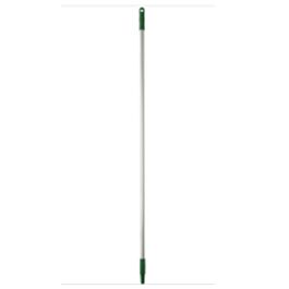 Vikan Basic Aluminum Handle, 57" Length, Green- 1 Each