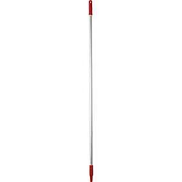 Vikan Basic Aluminum Handle, 57" Length, Red- 1 Each