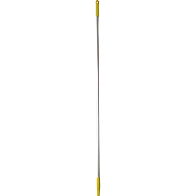 Vikan Basic Aluminum Handle, 57" Length, Yellow