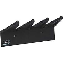 Vikan Basic Wall Bracket, Black- 1 Ea