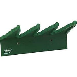 Vikan Basic Wall Bracket, Green- 1 Ea