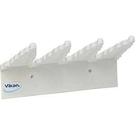 Vikan Basic Wall Bracket, White- 1 Ea