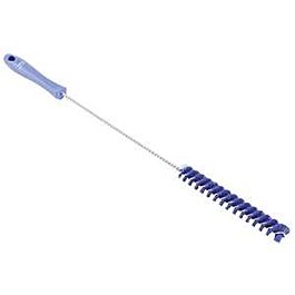 Vikan Brush, Medium Bristles, 0.9" Wide, 20" Long, Purple- 1 Ea