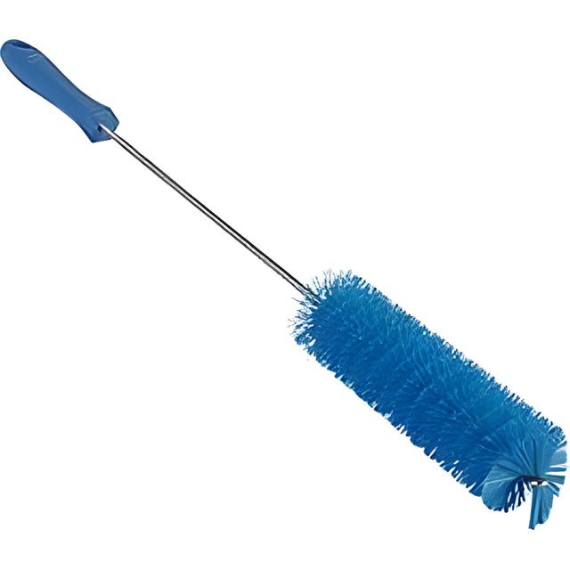Vikan Brush, Stiff Bristles, 1.5" Wide, 20" Long, Blue – 1 Ea