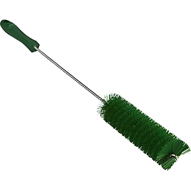 Vikan Brush, Stiff Bristles, 1.5" Wide, 20" Long, Green – 1 Ea