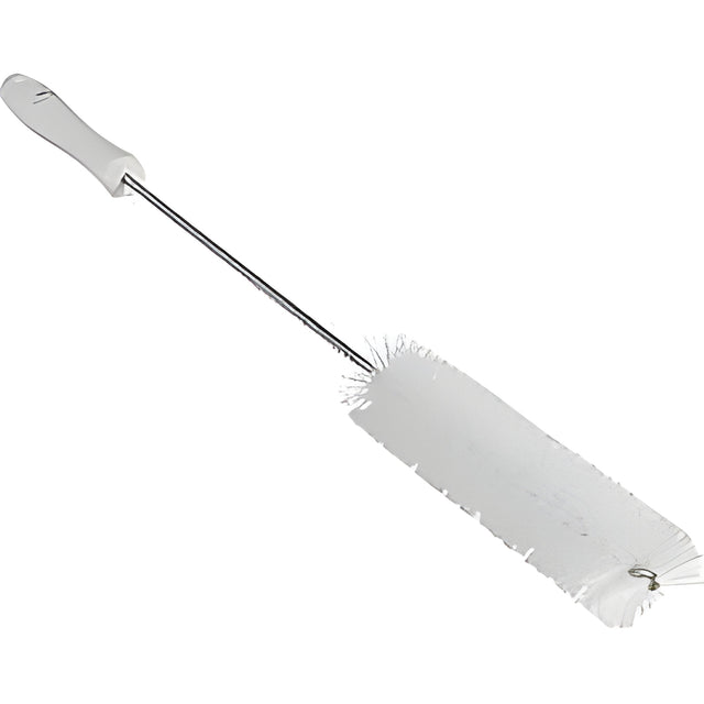 Vikan Brush, Stiff Bristles, 1.5" Wide, 20" Long, White – 1 Ea