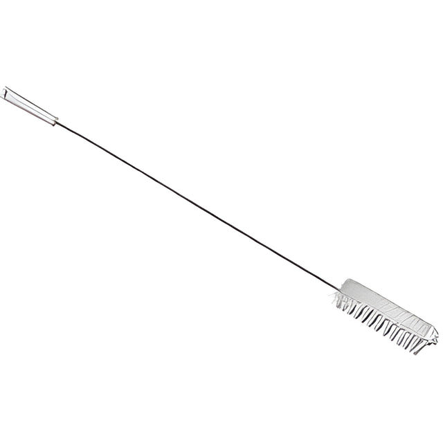 Vikan Brush with Flexible Handle, Medium Bristles, 36" Long, White – 1 Ea