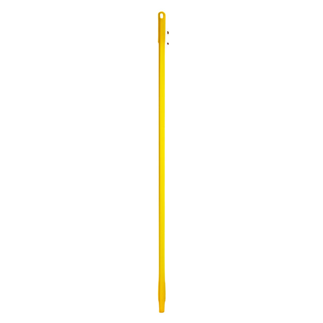 Vikan ColorCore Fiberglass Handle, 1" Diameter, 50" Length, Yellow