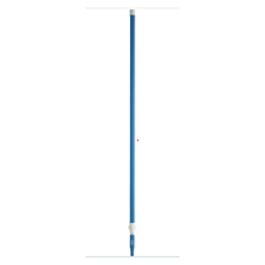 Vikan Deck Scrub Telescopic Handle, 62"-113", Brush/ Pad Holder, Blue- 1 each