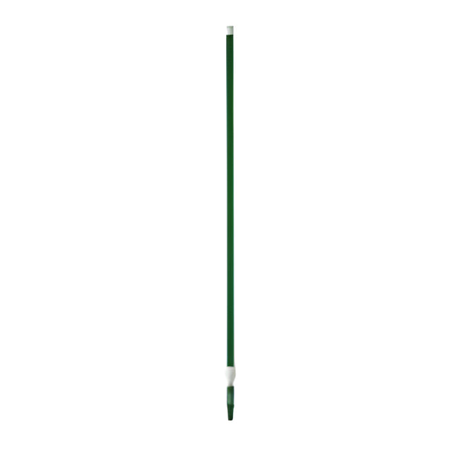 Vikan Deck Scrub Telescopic Handle, 62"-113", Brush/ Pad Holder, Green