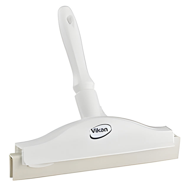 Vikan Double Blade Ultra Hygiene Squeegee, 10", White- 1 Ea