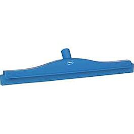 Vikan Double Blade Ultra Hygiene Squeegee, 20", Blue - 1 Ea