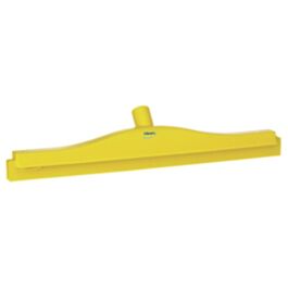 Vikan Double Blade Ultra Hygiene Squeegee, 20", Yellow - 1 Ea