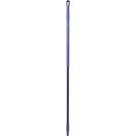Vikan Fiberglass Handle, Euro Threaded Tip, 1-1/4" Diameter, 59" Length, Purple- 1 Each