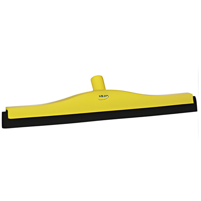 Vikan Fixed Head Food Hygiene Floor Squeegee, 20", Yellow – 1 Ea