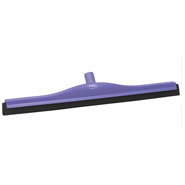 Vikan Fixed Head Food Hygiene Floor Squeegee, 24", Purple – 1 Ea