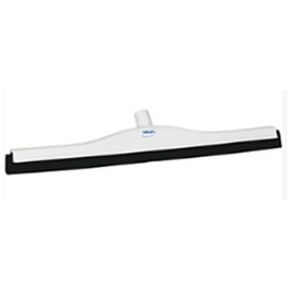 Vikan Fixed Head Food Hygiene Floor Squeegee, 24", White - 1 Ea