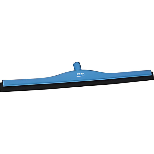 Vikan Fixed Head Food Hygiene Floor Squeegee, 28", Blue – 1 Ea