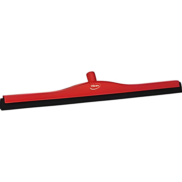 Vikan Fixed Head Food Hygiene Floor Squeegee, 28", Red – 1 Ea