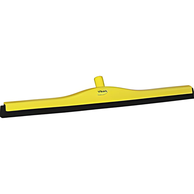 Vikan Fixed Head Food Hygiene Floor Squeegee, 28", Yellow – 1 Ea