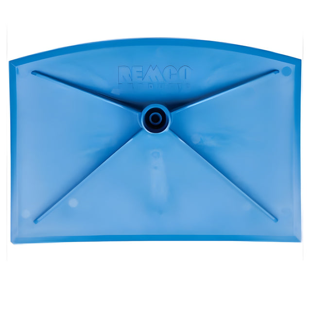 Vikan Food Hoe Head, Blue, 8" W x 11-1/4" L
