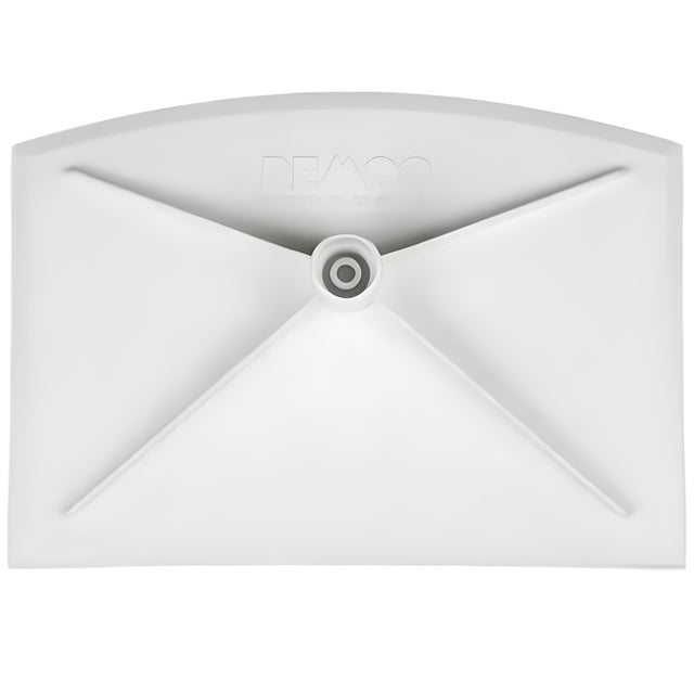 Vikan Food Hoe Head, White, 8" W x 11-1/4" L