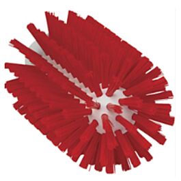 Vikan Food Hygiene Brush, Medium Bristles, 4" Wide, 6.5" Long, Red - 1 Ea