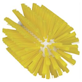 Vikan Food Hygiene Brush, Medium Bristles, 4" Wide, 6.5" Long, Yellow - 1 Ea