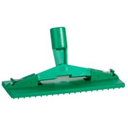 Vikan Food Hygiene Cleaning Pad Holder, Green- 1 Ea