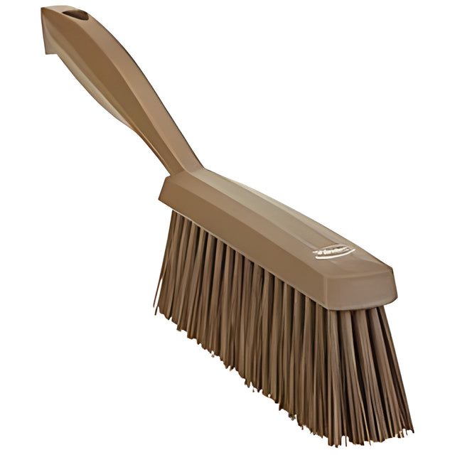 Vikan Food Hygiene Hand Brush, Medium Bristles, 13" Long, Brown – 1 Ea