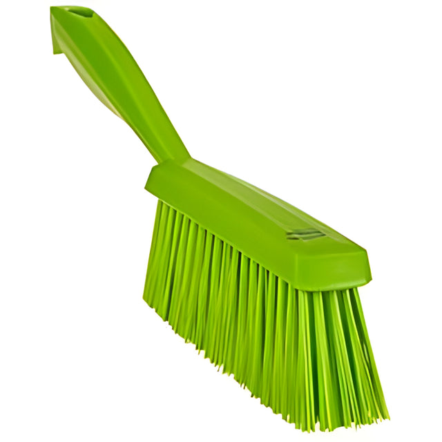 Vikan Food Hygiene Hand Brush, Medium Bristles, 13" Long, Lime – 1 Ea