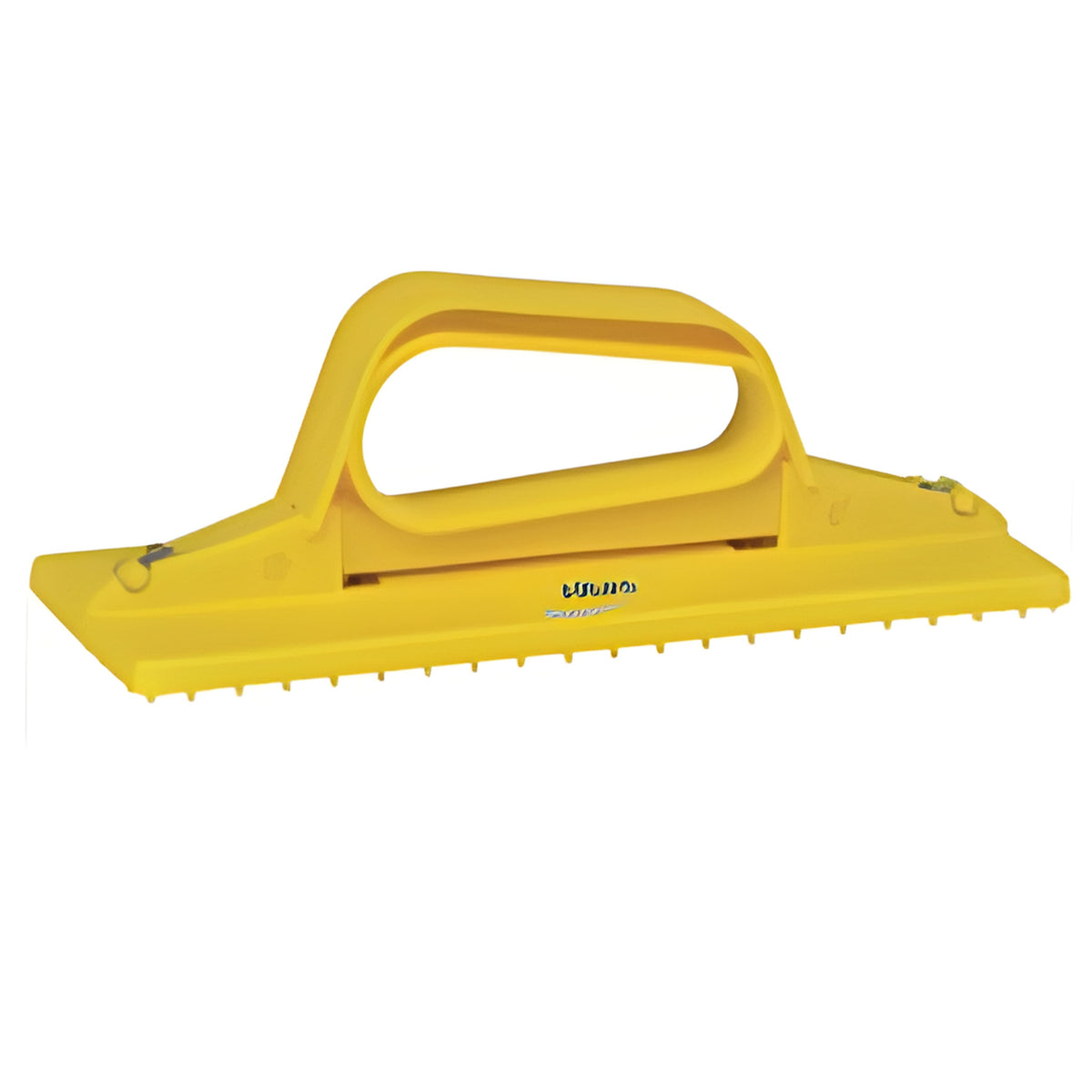 Vikan Handheld Cleaning Pad Holder, Yellow- 1 Each