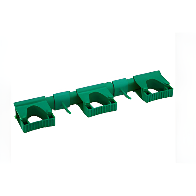 Vikan Hygienic Hi-Flex Wall Bracket System, Green