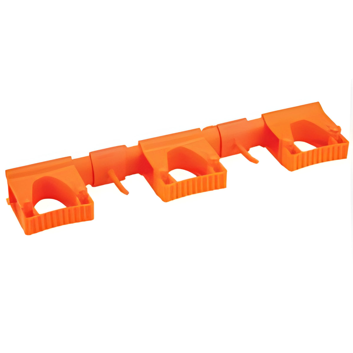 Vikan Hygienic Hi-Flex Wall Bracket System, Orange- 1 Each