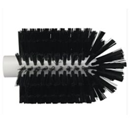 Vikan Large Brush, Medium Bristles, 6-1/2" Long, Black - 1 Ea