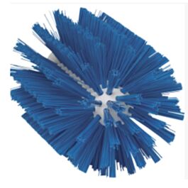 Vikan Large Brush, Medium Bristles, 6-1/2" Long, Blue - 1 Ea