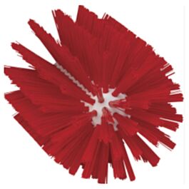 Vikan Large Brush, Medium Bristles, 6-1/2" Long, Red - 1 Ea