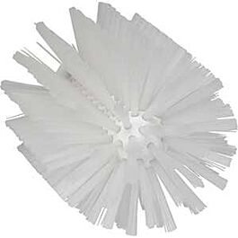Vikan Large Brush, Medium Bristles, 6-1/2" Long, White - 1 Ea