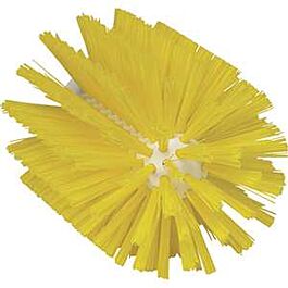 Vikan Large Brush, Medium Bristles, 6-1/2" Long, Yellow - 1 Ea