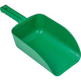 Vikan Large Hand Scoop, Plastic, Green, 82 oz.- 1 Each
