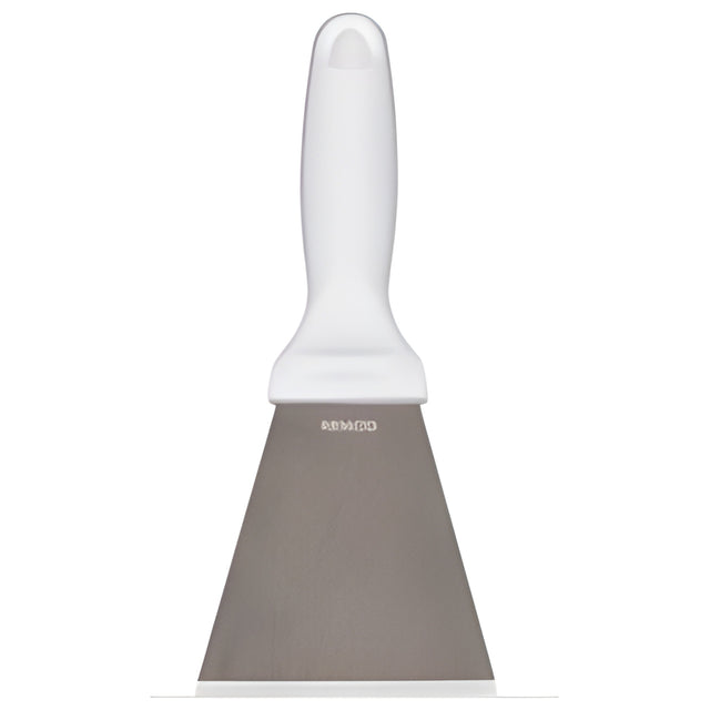 Vikan Large Stainless Steel Scraper, White, 3" W x 9" L