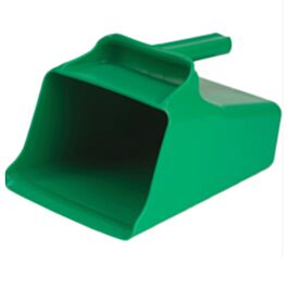 Vikan Mega Hand Scoop, Plastic, Green, 128 oz.- 1 Each