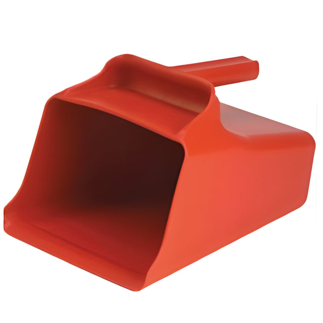 Vikan Mega Hand Scoop, Plastic, Red, 128 oz