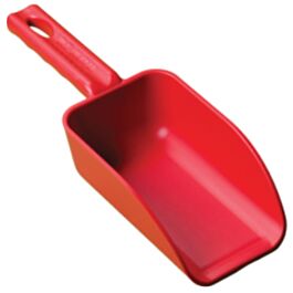 Vikan Mini Hand Scoop, Plastic, Red, 16 oz.- 1 Each