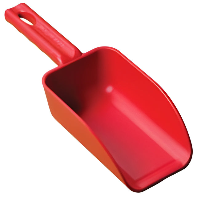 Vikan Mini Hand Scoop, Plastic, Red, 16 oz