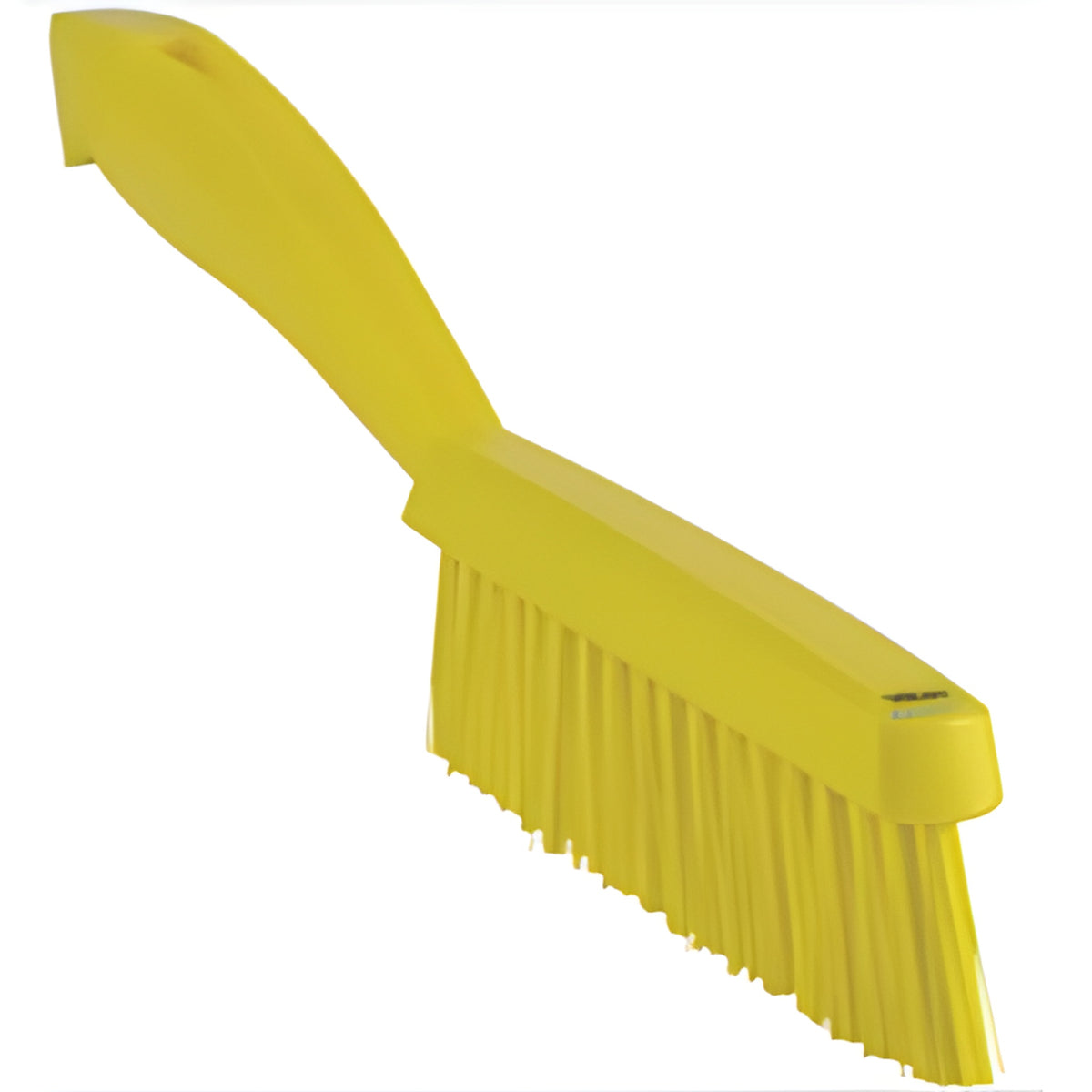 Vikan Narrow Brush, Extra Stiff Bristles, 11-4/5" Long, Yellow - 1 Each