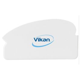 Vikan Nylon Scraper with Threaded Handle, White, 4" W x 8" L- 1 Each