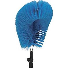 Vikan Overhead CIP Brush, Soft Bristles, 21-7/10" Long, Blue - 1 Ea