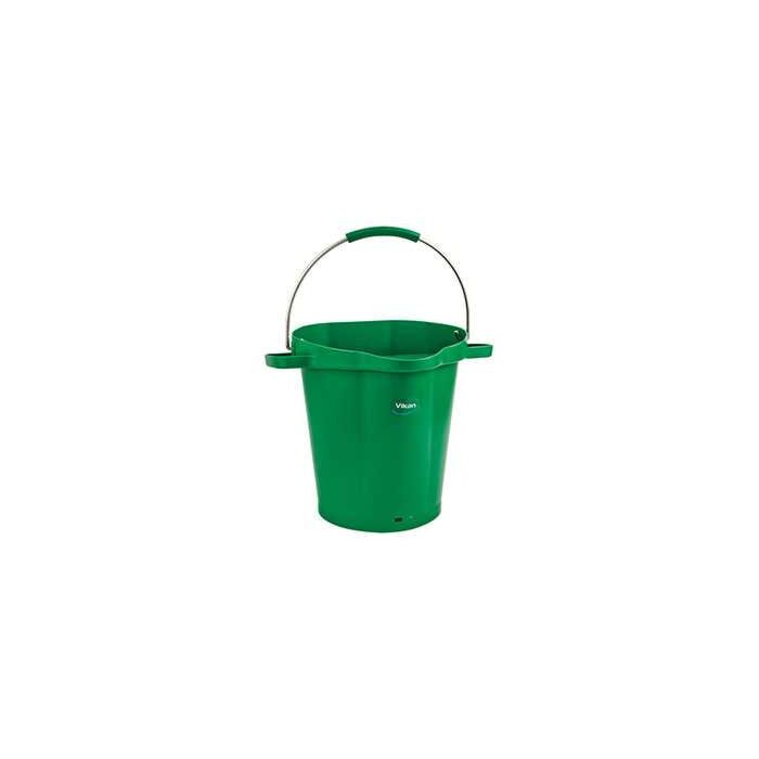 Vikan Pail, Green, 20L / 5 US Gal. - 1 Each