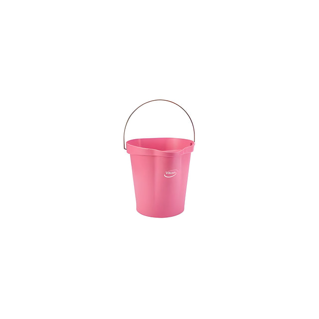 Vikan Pail, Pink, 12L / 3 US Gal.